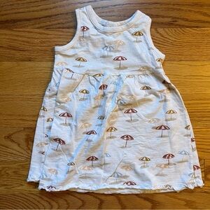 Little Co by Lauren Conrad beach umbrella print dress size 3T